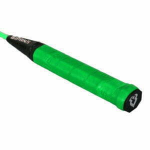 Badminton_Racket_Bipans_Kadet_BlackFGreen_Grip