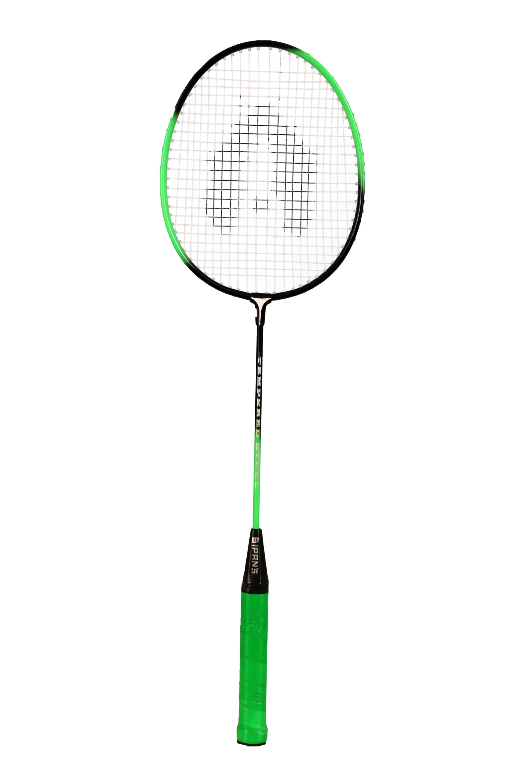Badminton_Racket_Bipans_Kadet_BlackFGreen_Profile
