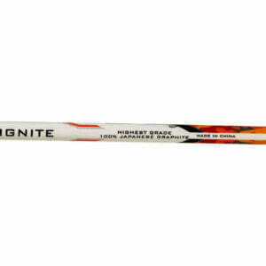 Badminton_Racket_Fox_Ignite_WhiteOrange_ShaftII