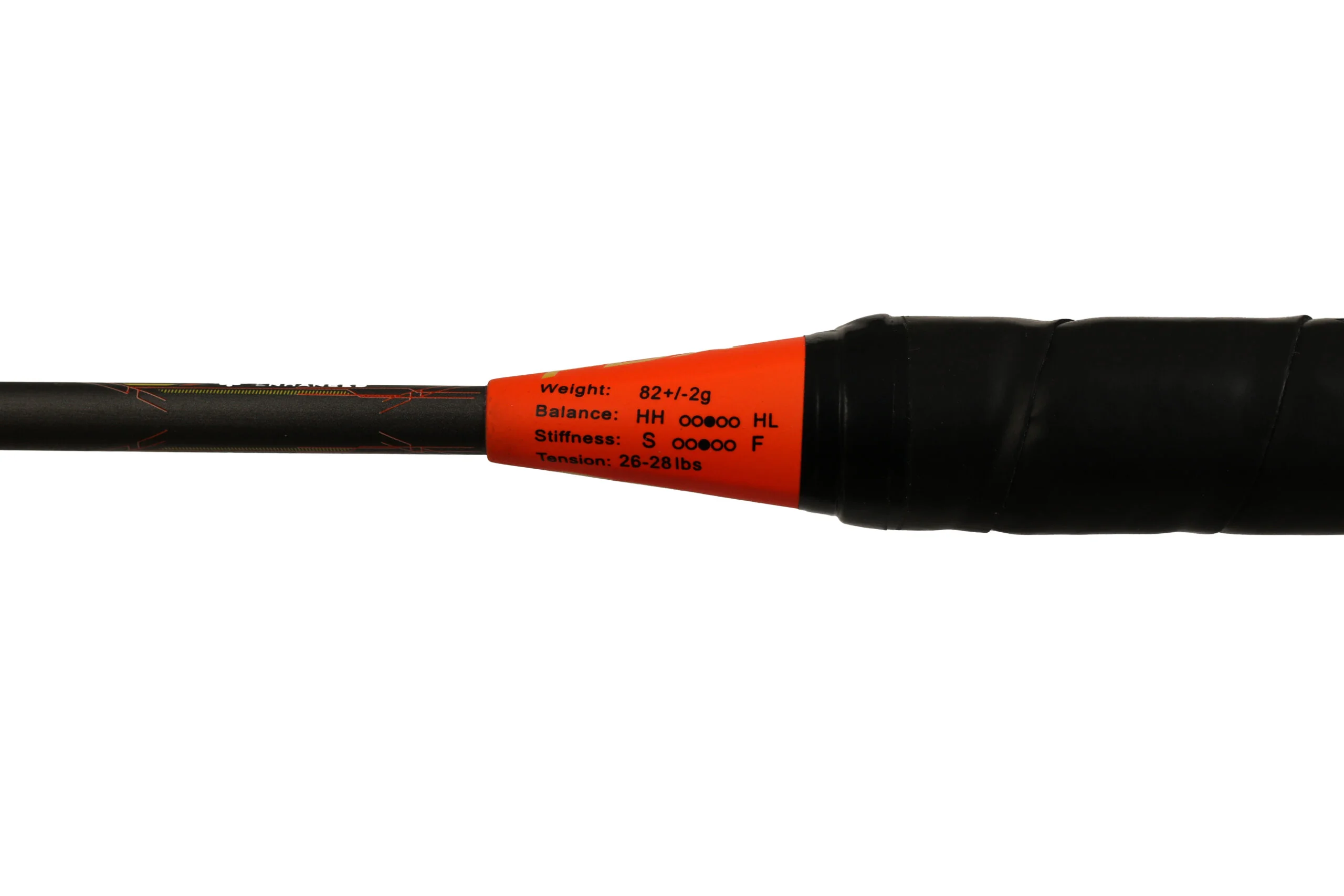 Badminton_Racket_Fox_Nanoflux_CharcoalOrange_Funnel
