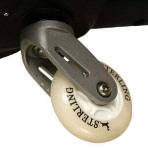 Skating_WaveBoard_Sterling_Green_WheelFront