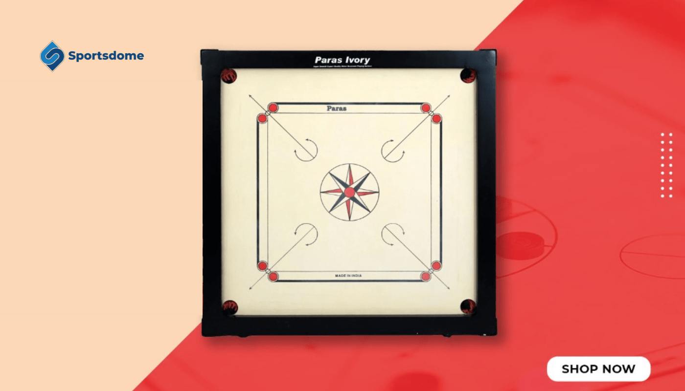 six different types of carom board games